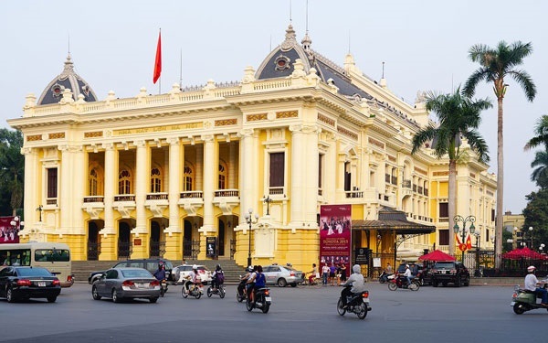 Nhà hát lớn Hà Nội.